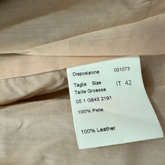 Vintage Piazza Sempione Cropped Leather Jacket - Picture 5 of 6